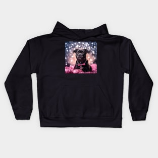 Glitter Staffy Kids Hoodie